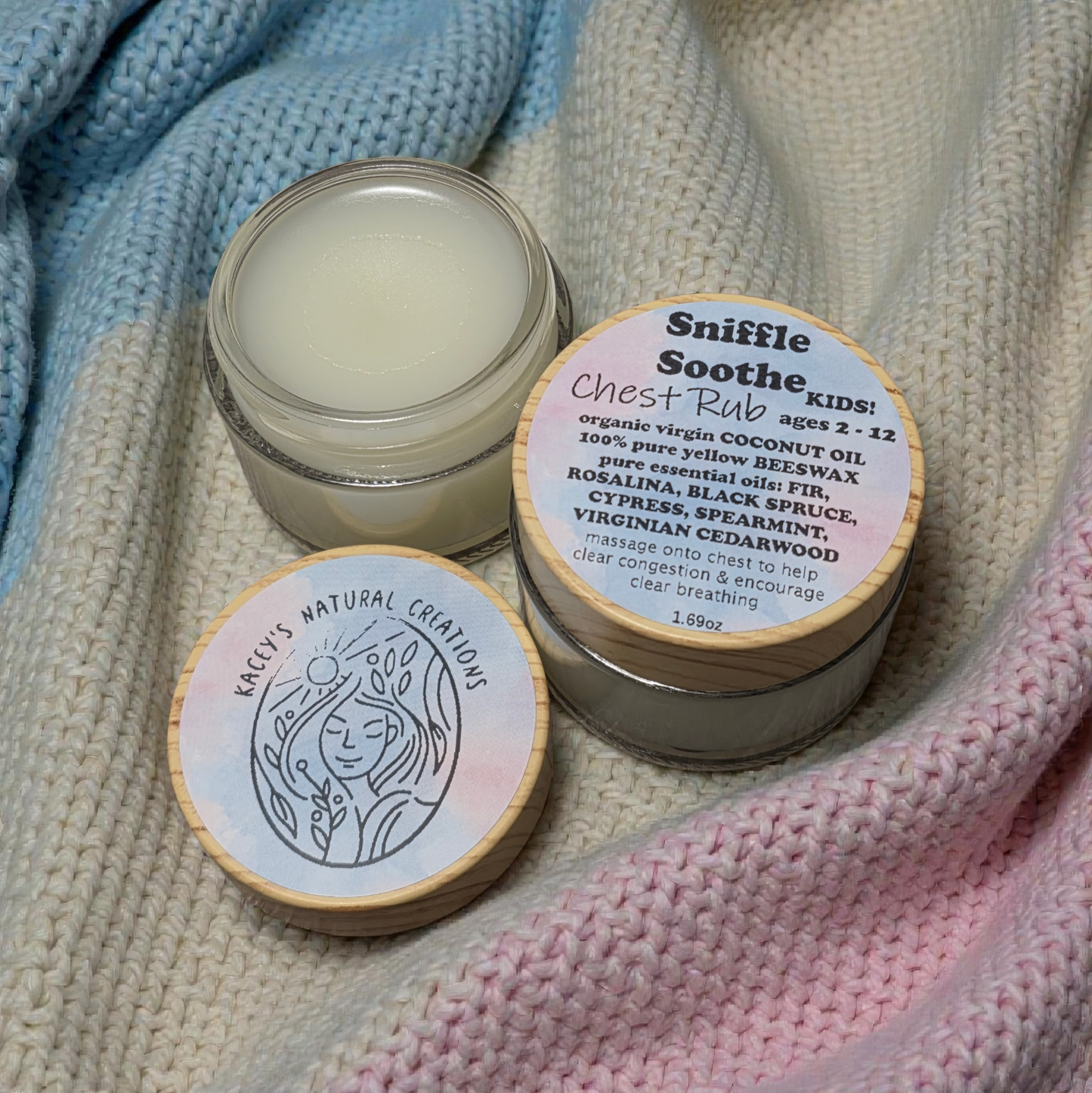 Chest Rub - Sniffle Soothe (ages 2-12)