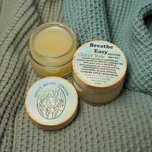 Chest Rub - Breathe Easy (ages 12+)
