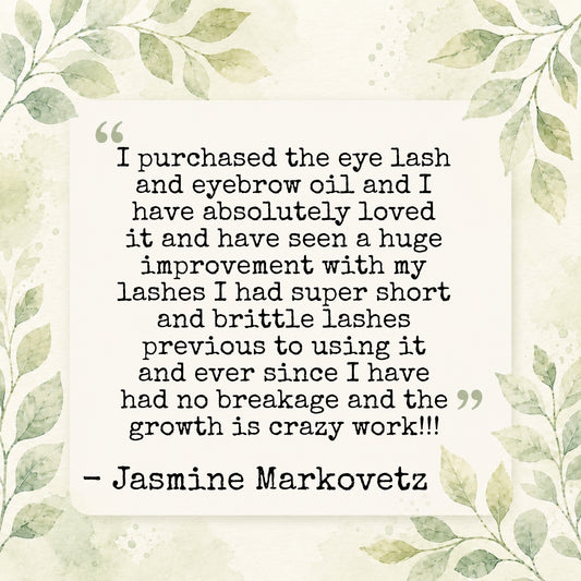 Lash & Brow Growth Oil 🖤