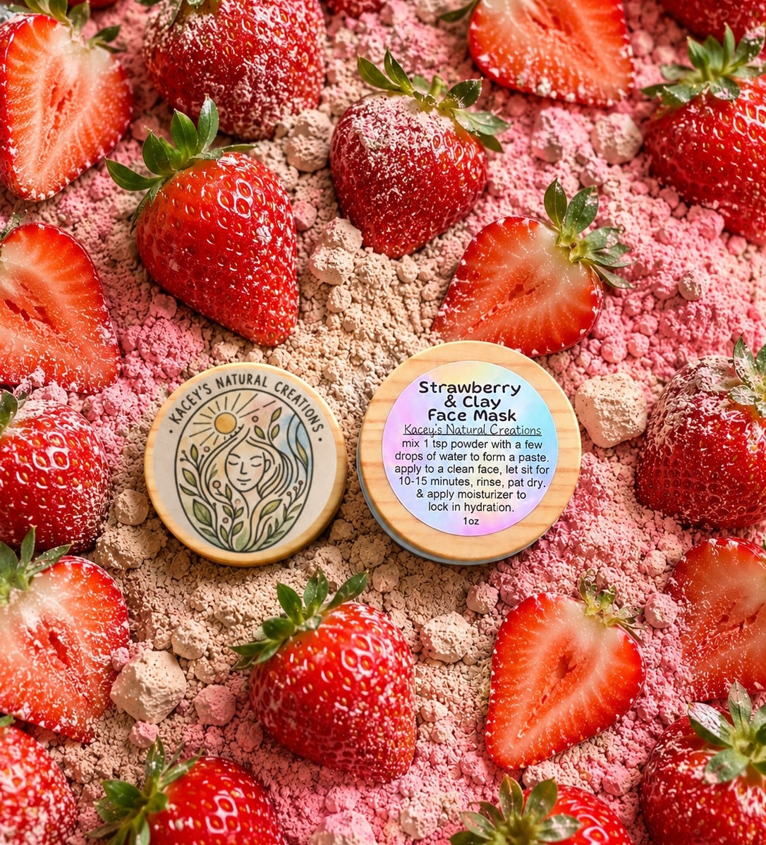 Strawberry & Clay Face Mask 🍓