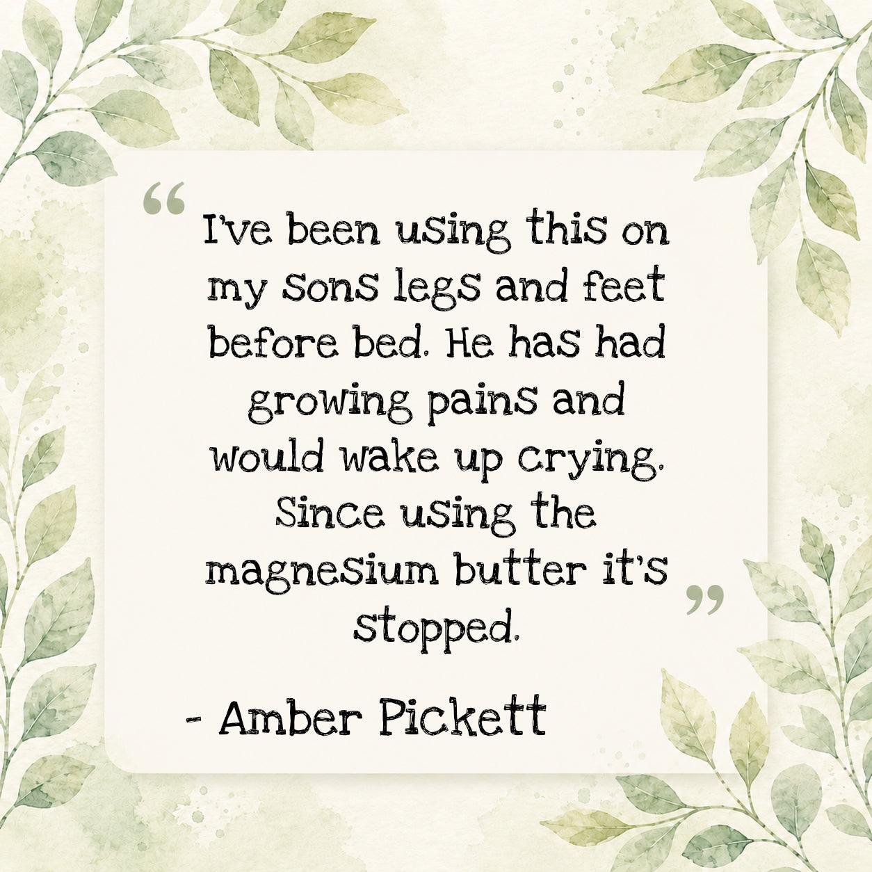 Magnesium Butter 🤍