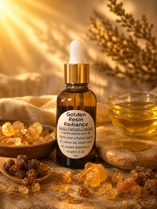 Golden Resin Radiance ✨