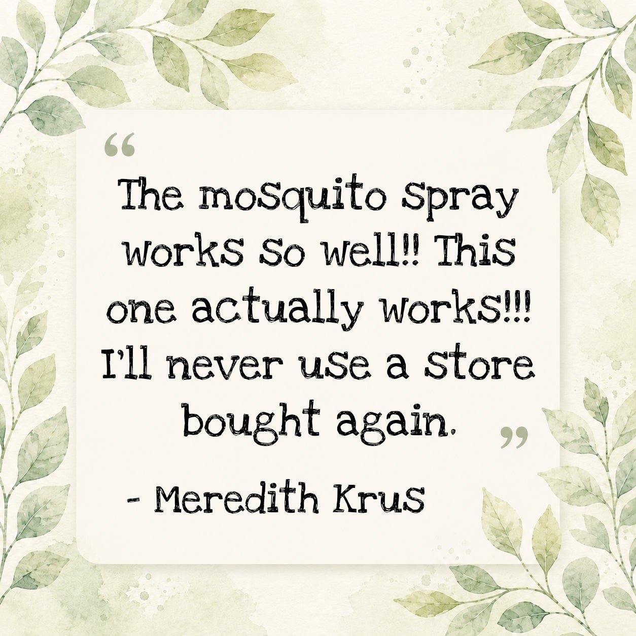 Bug Repellent Spray 🦟