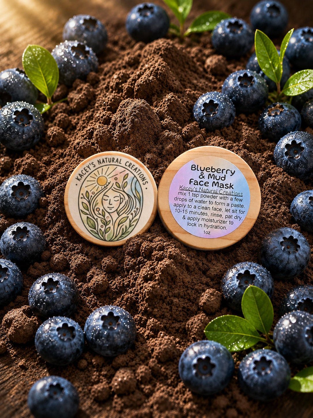 Blueberry & Mud Face Mask 🫐
