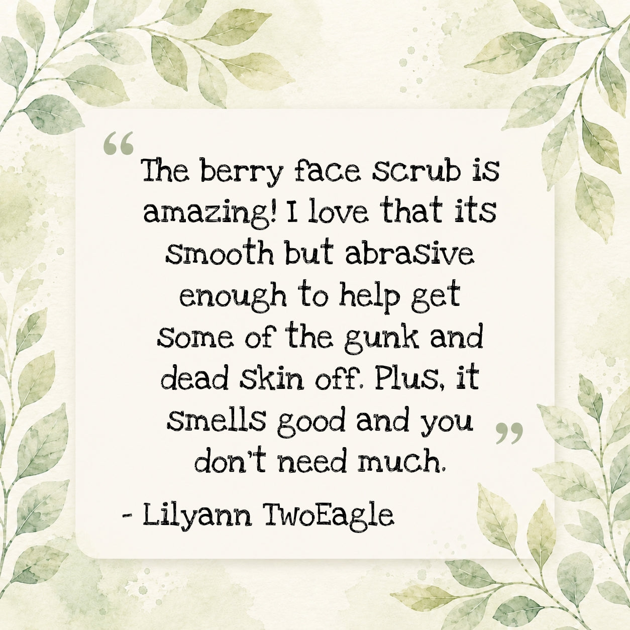 Berry Face Scrub 🫐🍓